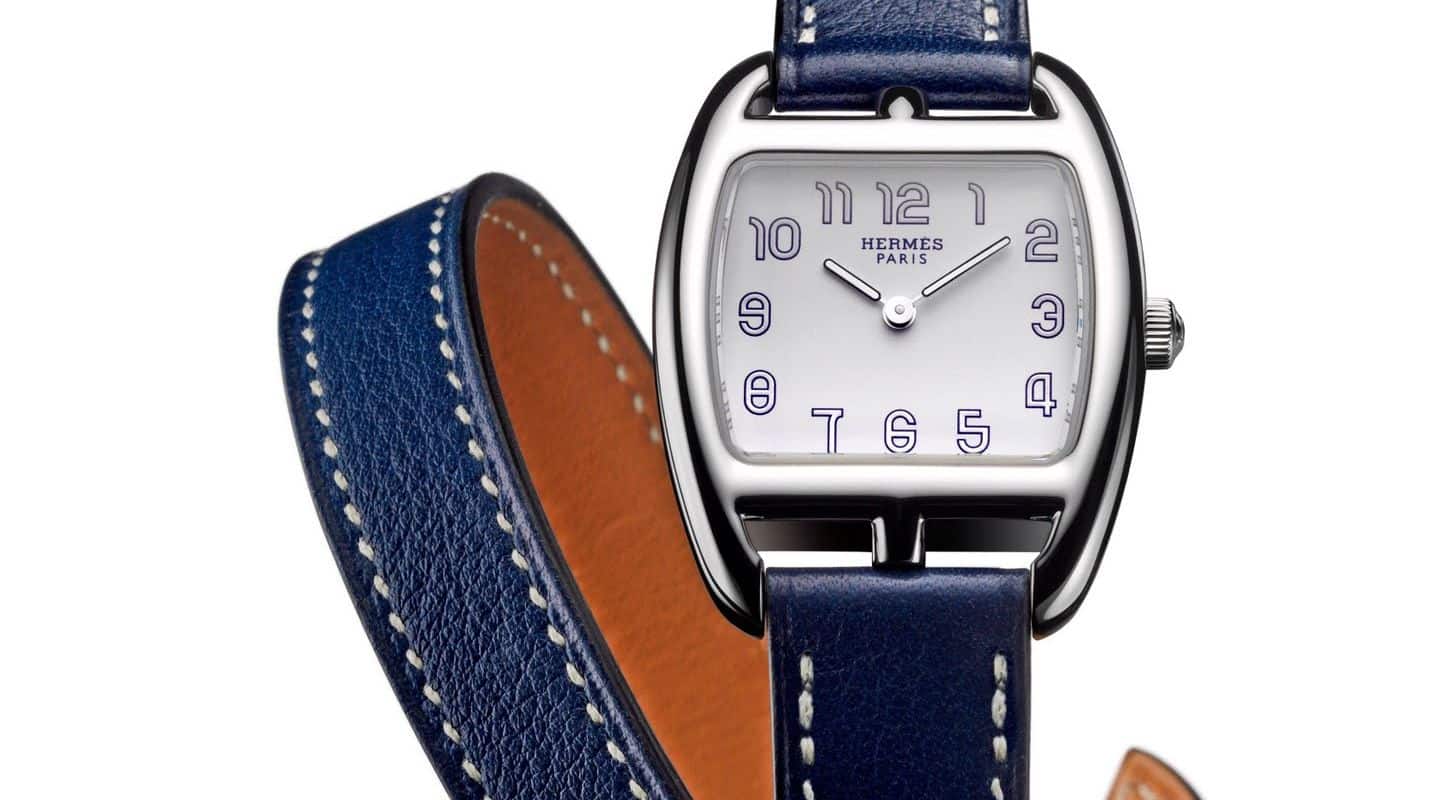 hermes cape cod tonneau watch