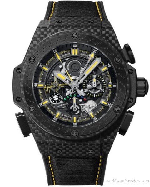 Hublot King Power Ayrton Senna (front view)