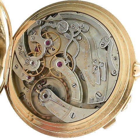 A Pocket watch with a Patek Philippe movement for Tiffany & Co