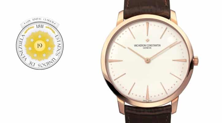 Vacheron Constantin Patrimony Contemporaine for Venezuela (ref. 81180) hand-wound watch