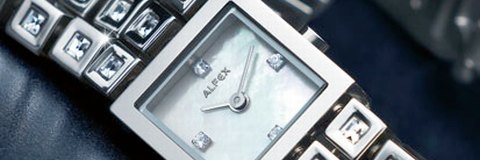 Alfex Truly Gorgeous Quartz Ladies Watch with Swarovski crystals (Ref. 5661.755)