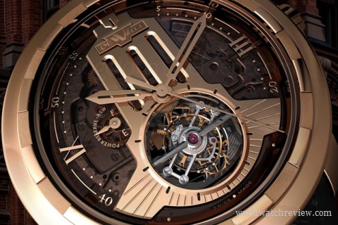 DeWitt Twenty-8-Eight Regulator A.S.W. (dial, detail)