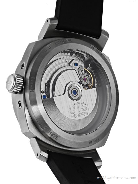 UTS Adventure GMT Diver (transparent case back)