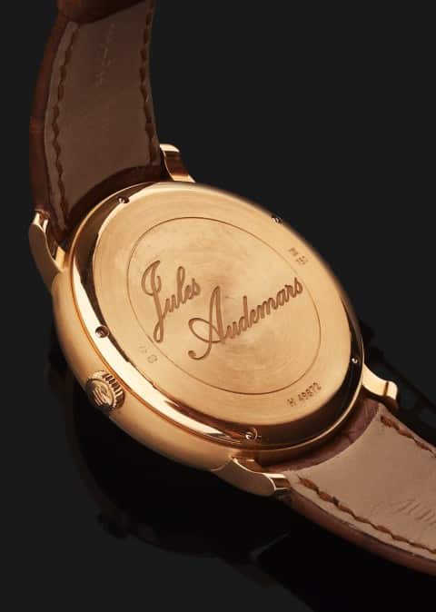 Audemars Piguet Jules Audemars Dual Time in Rose Gold (Ref. 263800R.OO.0002CR.O1, engraved solid caseback)