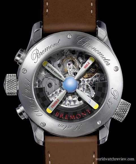 Bremont Mustang P-51 (transparent case back)