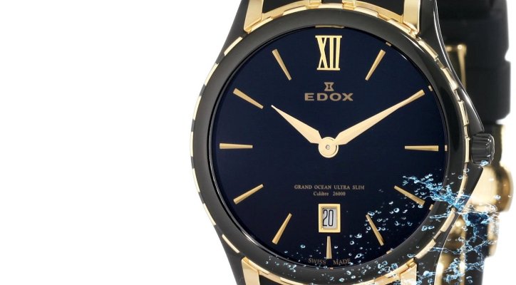 Edox Grand Ocean Calibre 27000 (ref. 357JN NID) quartz ladies watch