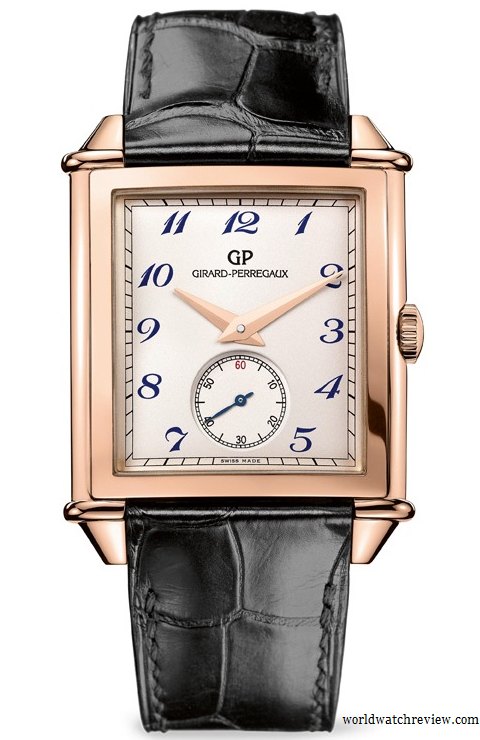 Girard-Perregaux Vintage 1945 XXL in Rose Gold (front view)