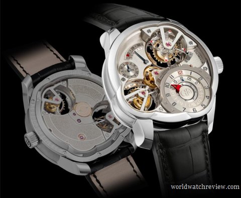 Greubel Forsey Invention Piece 2 in Platinum 950 (transparent case back)