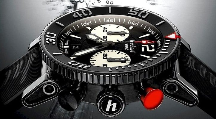 Hanhart Primus Chronograph Diver automatic diving watch