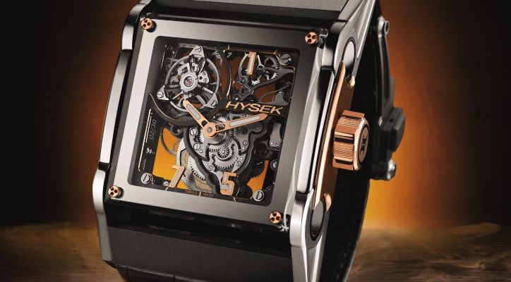 Hysek Furtif Skeleton Tourbillon manual-wind watch (ref. HW15)