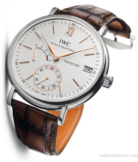 IWC Portofino Hand-Wound Eight Days Caliber 59210 in stainless steel