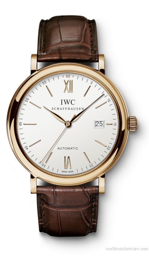 IWC Portofino Automatic Ref. 3565 (rose gold, silver-plated dial)