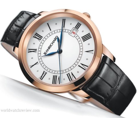 JeanRichard Bressel Hommage a Daniel in rose gold