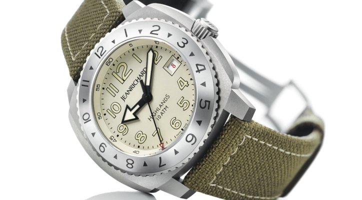 JeanRichard Highlands Sand automatic watch