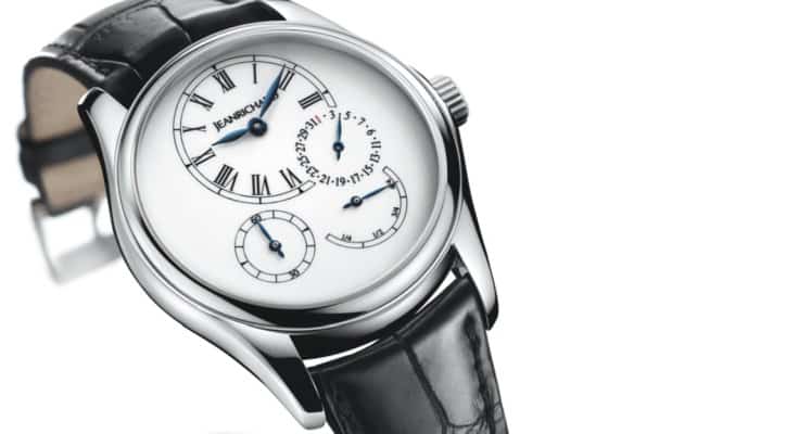 JeanRichard Bressel 1665 Small Hour and Minute (ref. 64144-11-70A-AA6D) automatic watch