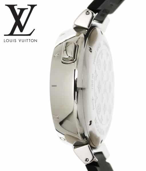 Louis Vuitton Tambour - LV Cup Automatic Regate Fly-Back Chronograph, Ref.  Q 1021. Made circa 2003. Fine and rare, large, self-winding,  water-resistant, stainless steel wristwatch with square button fly-back  chronograph, register, date