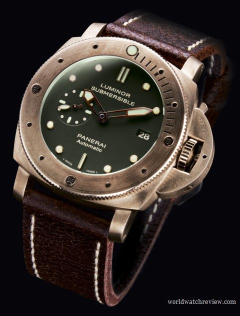 Panerai Luminor Submersible 1950 3 Days in brushed bronze (PAM 382)