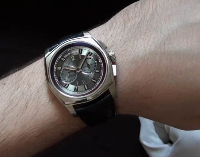 Roger Dubuis Le Chronographe La Monegasque (Ref. MG44-680-90-00/0ER01/B, wrist shot photo)