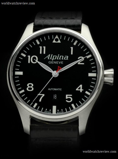 Alpina Startimer Automatic Pilot (Ref. AL-525B4S6) in stainless steel