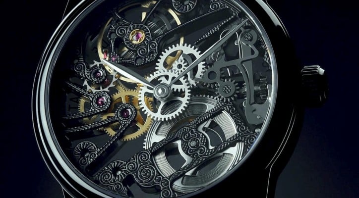 Claude Meylan Eclipse hand-wound watch