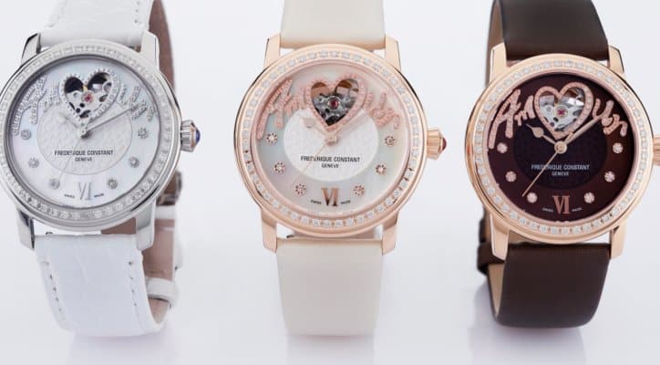 Frederique Constant Amour Heart Beat automatic ladies watch