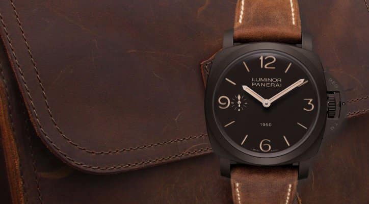 Panerai Luminor Composite 1950 3 Days (PAM 375) hand-wound watch