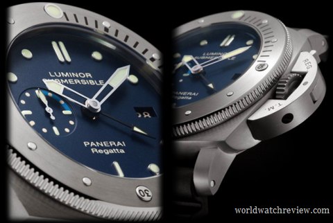 Panerai Luminor Submersible 1950 Regatta 3 Days GMT Titanio (PAM 371)