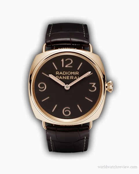 Panerai Radiomir Oro Rosa 3 Days 47mm (PAM 379) in rose gold