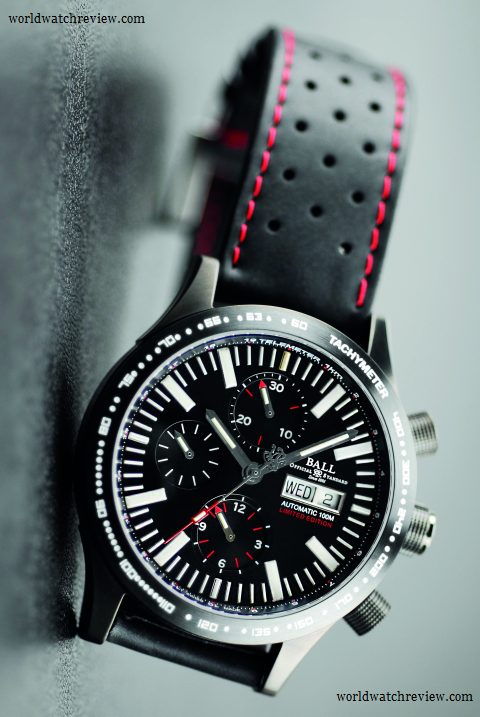 Ball Storm Chaser DLC Glow automatic chronograph