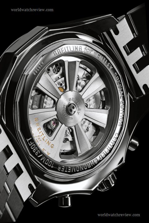 Breitling for Bentley Barnato Racing Chronograph (transparent case back)