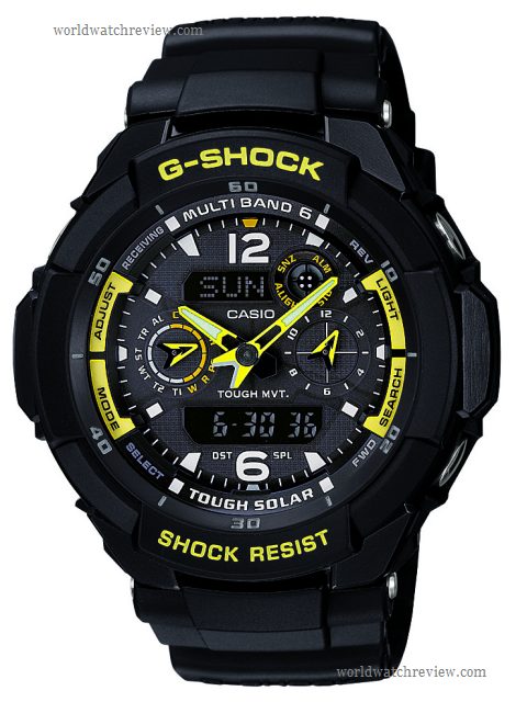 Casio G-Shock G-Aviation Ana-Digi GW3500B-1A