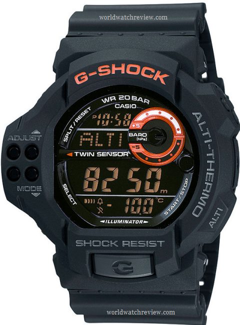 Casio G-Shock GDF100-1B (Matte Black)