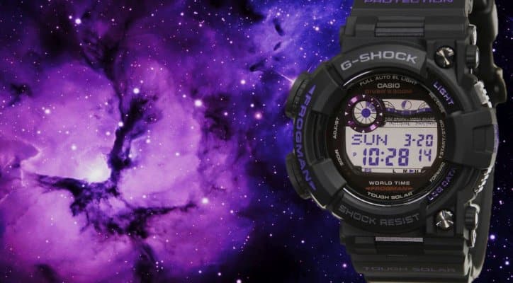 Casio Men In Dark Purple (MIDP) GF-1000BP-1DR Frogman digital watch