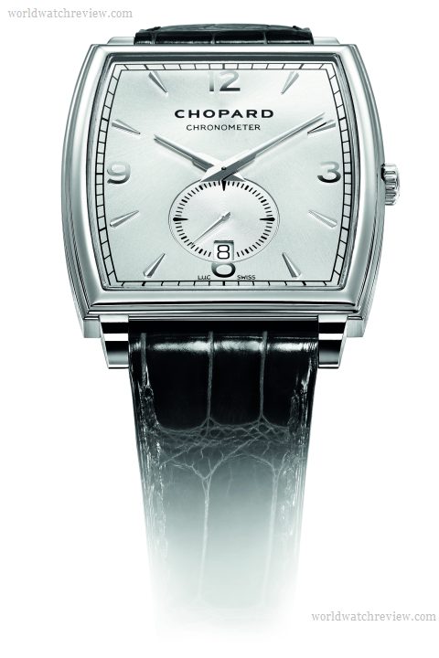 Chopard L.U.C. XP Tonneau chronometer in white gold 162294-1001