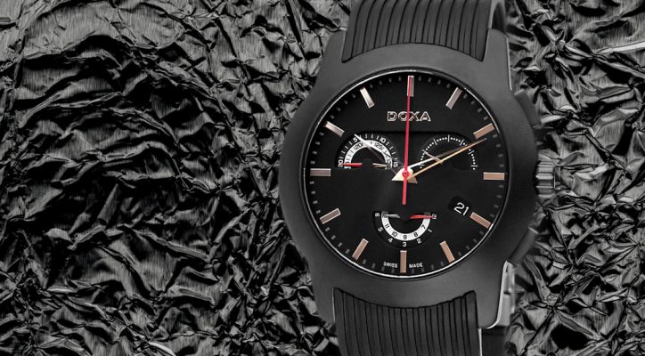 DOXA Grafic Mistero Quartz Chronograph (ref. 359.10S.101.20) watch