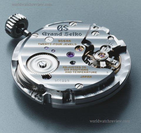 Grand Seiko Caliber 9S64 hand-wound movement