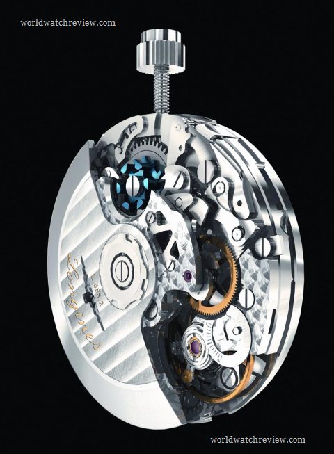 Longines L688.2 automatic column-wheel chronograph movement