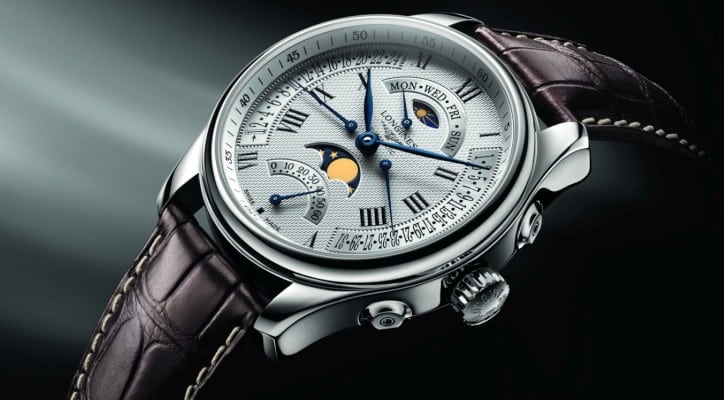 Longines Master Collection Retrograde Moon Phases (ref. L2.738.4.71.6 & L2.739.4.71.3) automatic watch