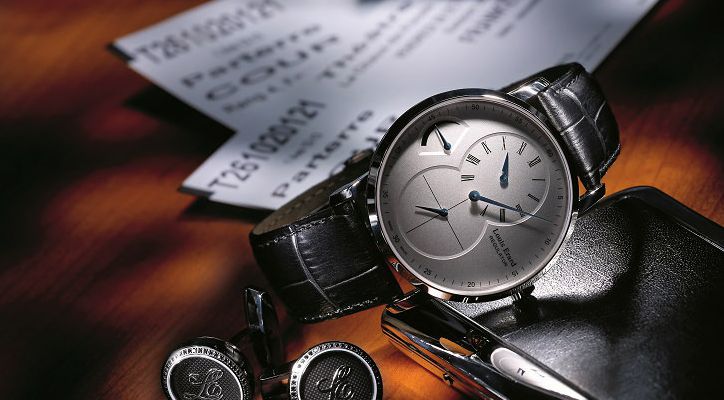 Louis Erard Excellence Regulateur Reserve de Marche hand-wound wristwatch (ref. 54230AA01)