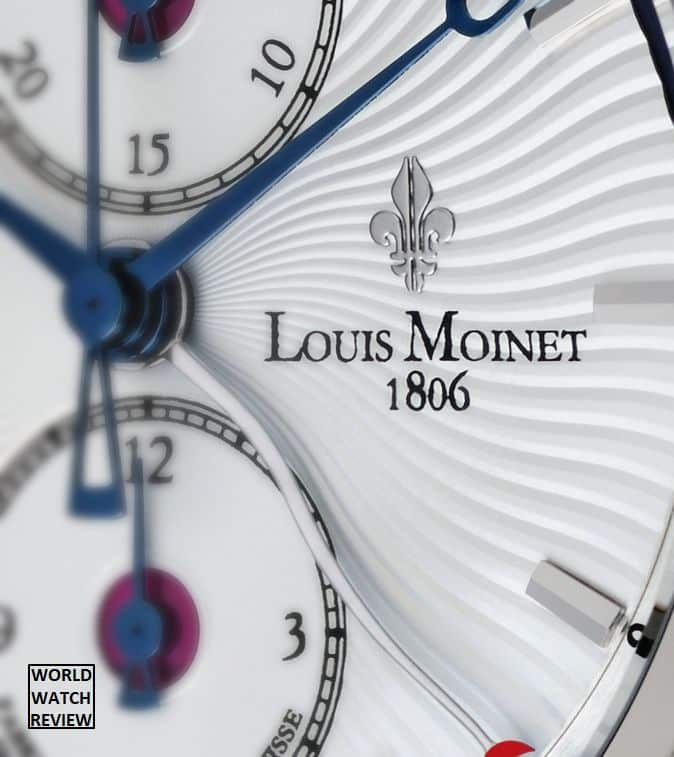 Louis Moinet Geograph (dial, logo)
