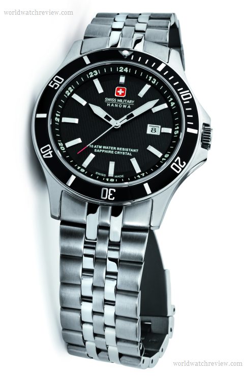 Swiss Military Hanowa Flagship (black dial)