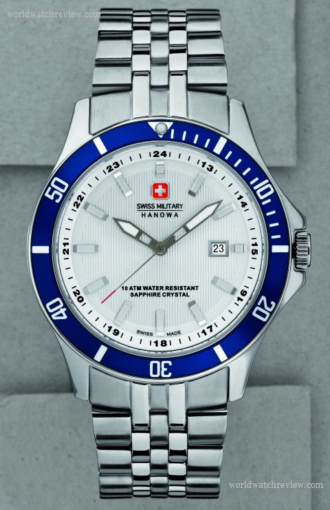 Swiss Military Hanowa Flagship (silvered dial)