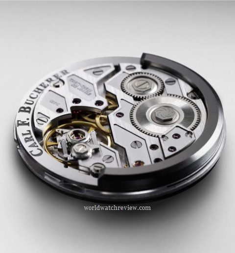 Carl F. Bucherer CFB A1003 automatic movement with peripheral rotor