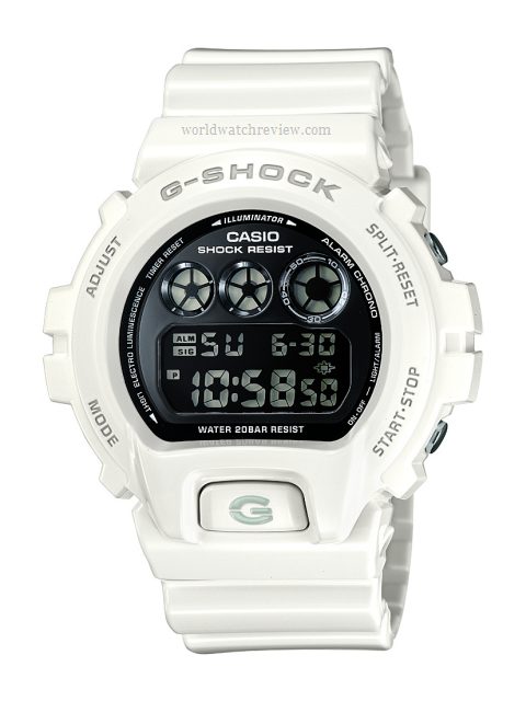 Casio G-Shock Mirror-Metallic DW6900NB-7 Crisp White