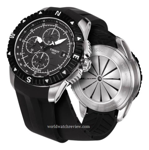 Tissot T-Navigator Automatic Chronograph (black rubber strap)