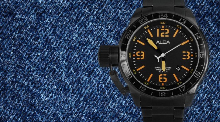 Alba by Seiko Canteen AXHK21X quartz wrist watch