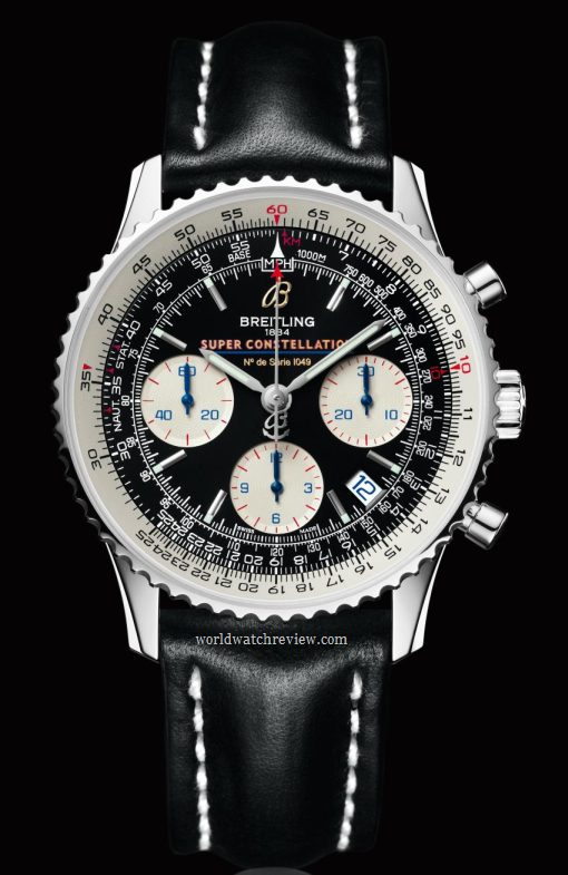 Breitling Navitimer Super Constellation (front view)