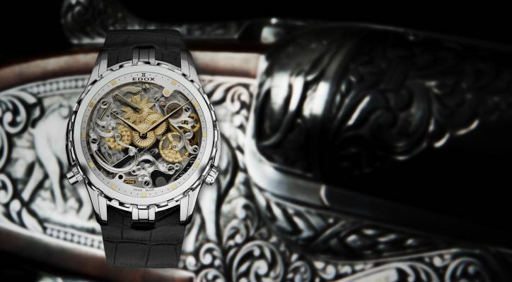Edox Cape Horn 5 Minute Repeater Skeleton (ref. 87003 3 AID)