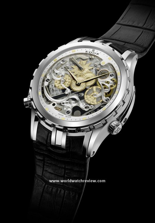 Edox Cape Horn 5 Minute Repeater Skeleton