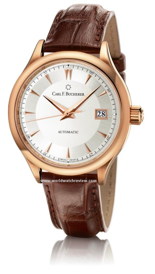 Carl F. Bucherer Manero AutoDate in rose gold